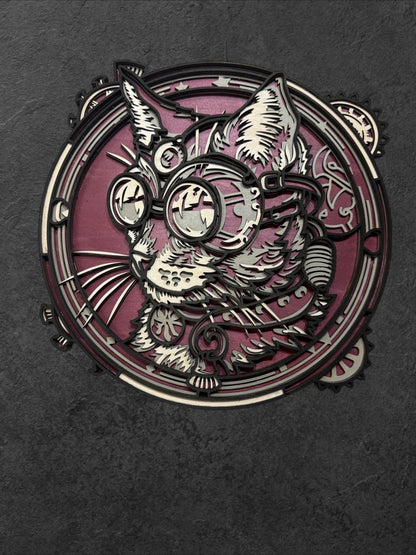 Cogsworth Cat