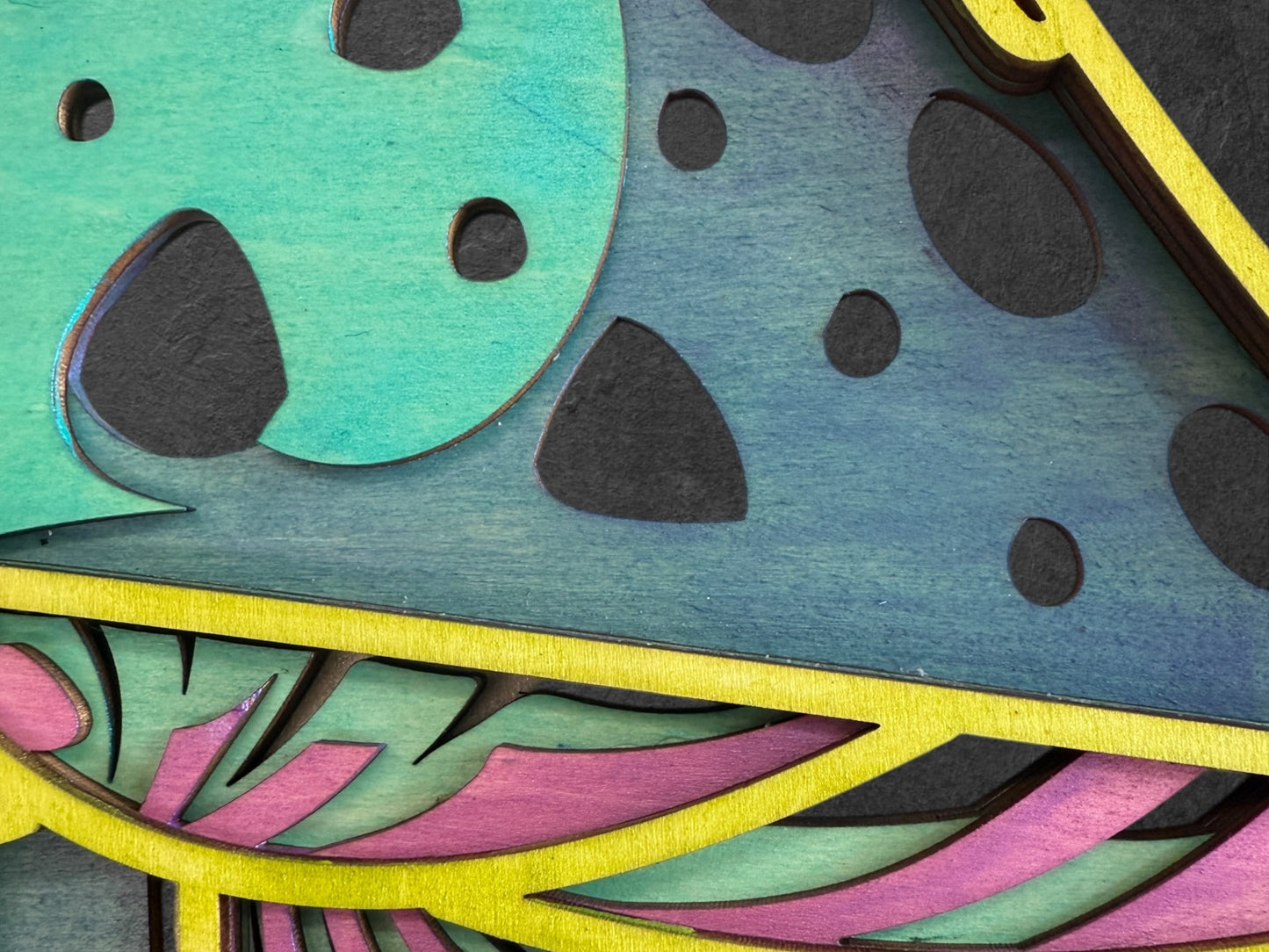 Mushy Magic Wood Art - Multiple Color Options!!