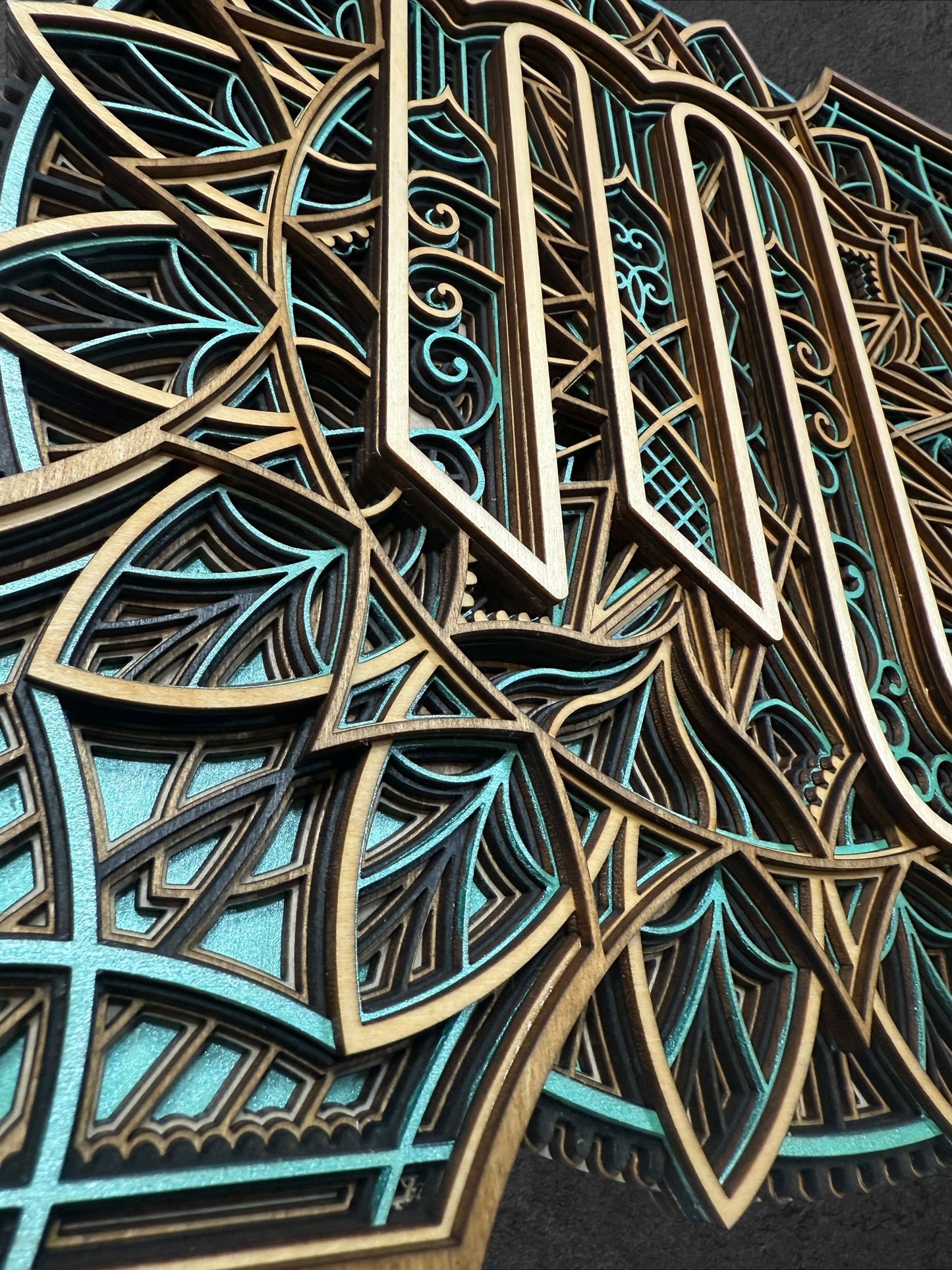 Scorpio Zodiac Mandala Wood Art