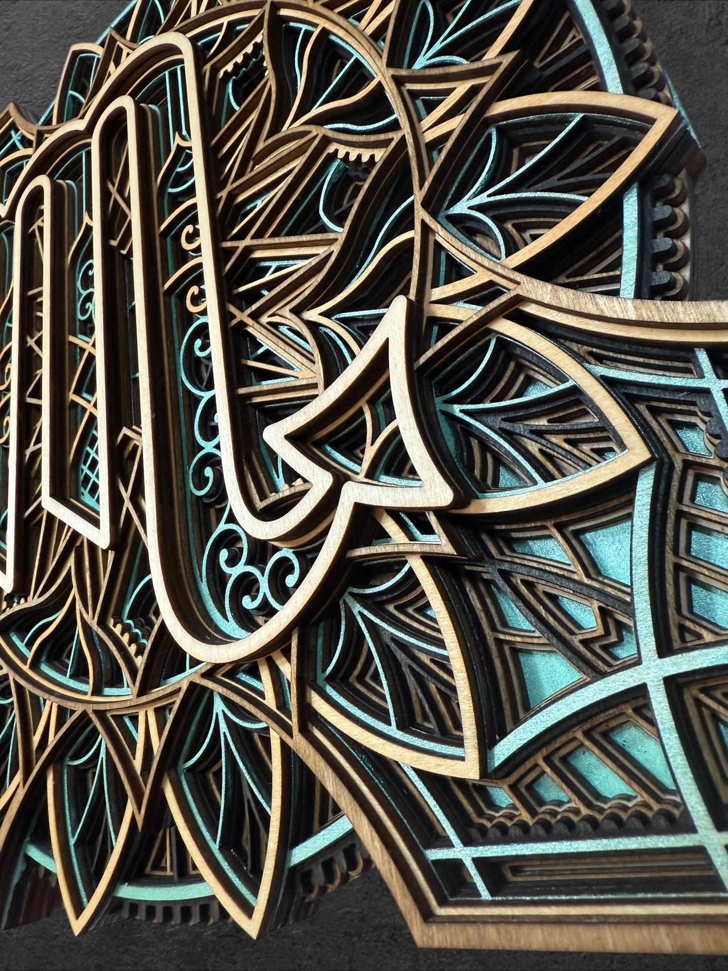 Scorpio Zodiac Mandala Wood Art
