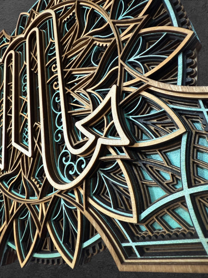 Scorpio Zodiac Mandala Wood Art