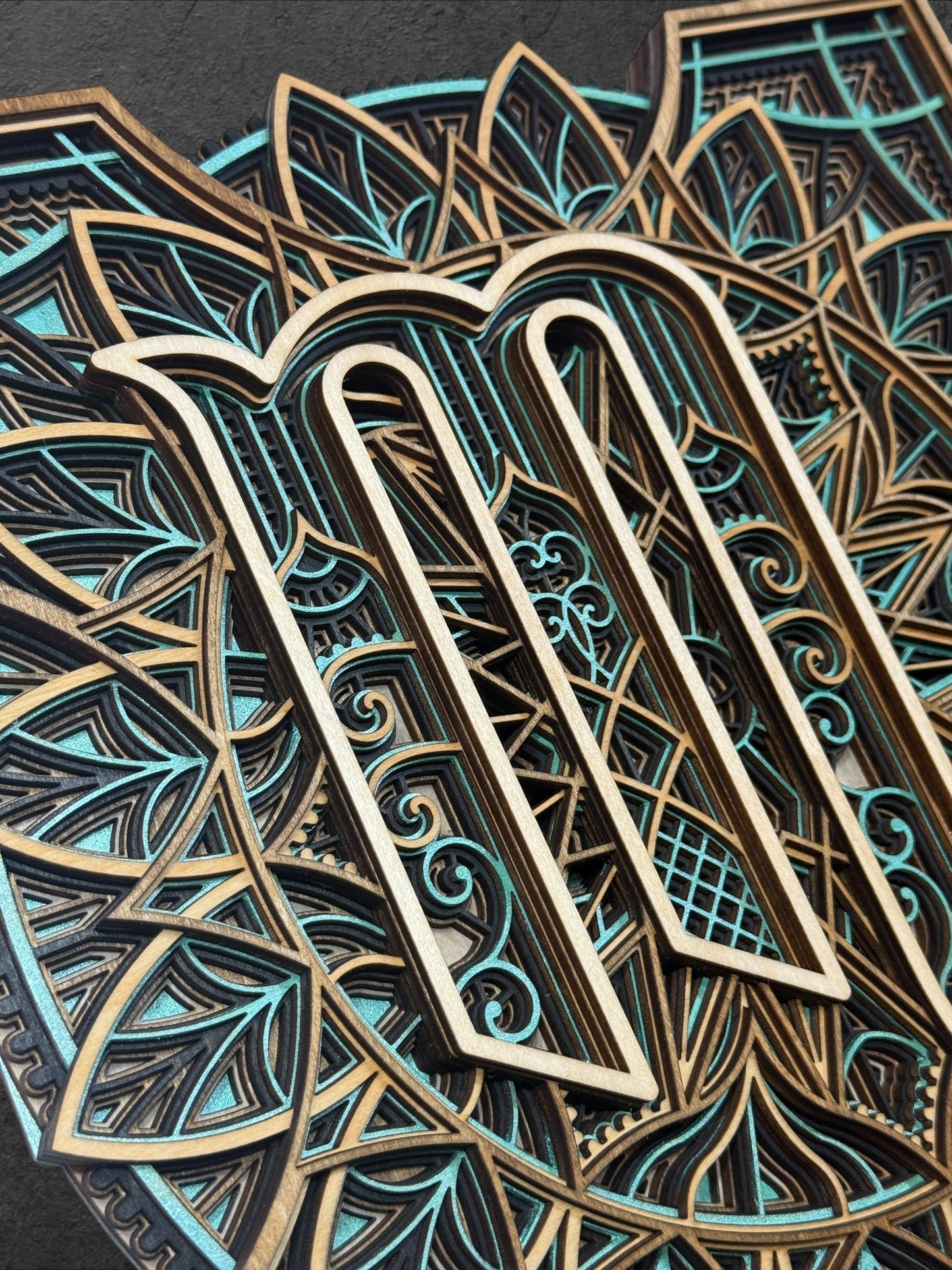 Scorpio Zodiac Mandala Wood Art