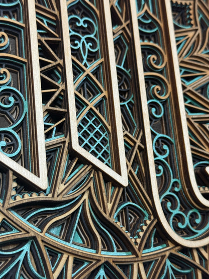 Scorpio Zodiac Mandala Wood Art