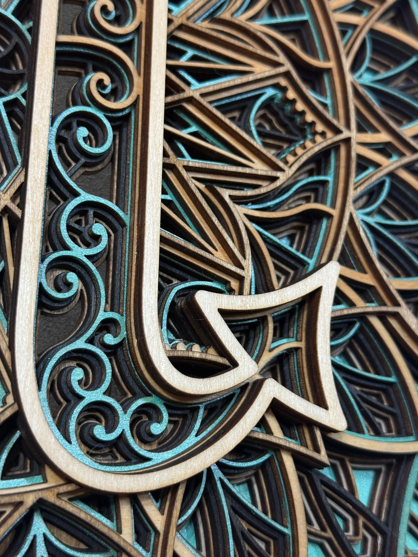 Scorpio Zodiac Mandala Wood Art