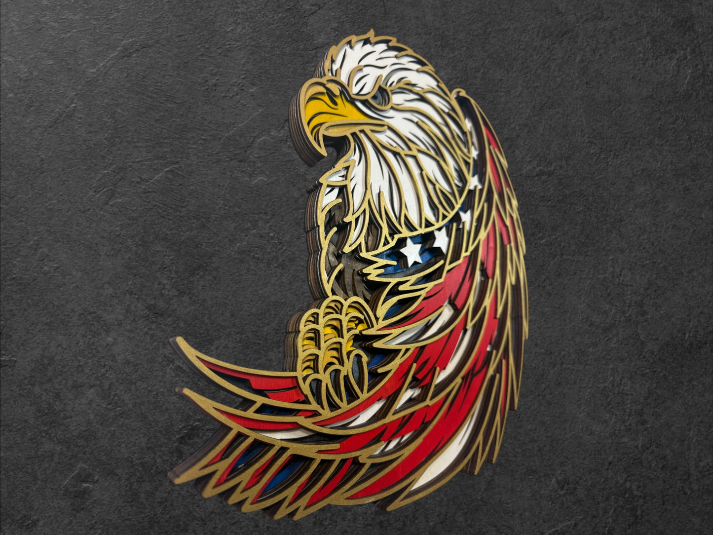 Guardian of Freedom Wood Art