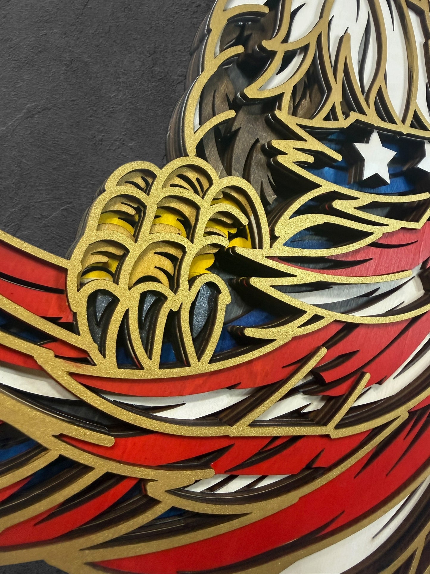 Guardian of Freedom Wood Art