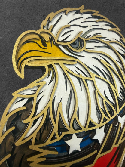 Guardian of Freedom Wood Art