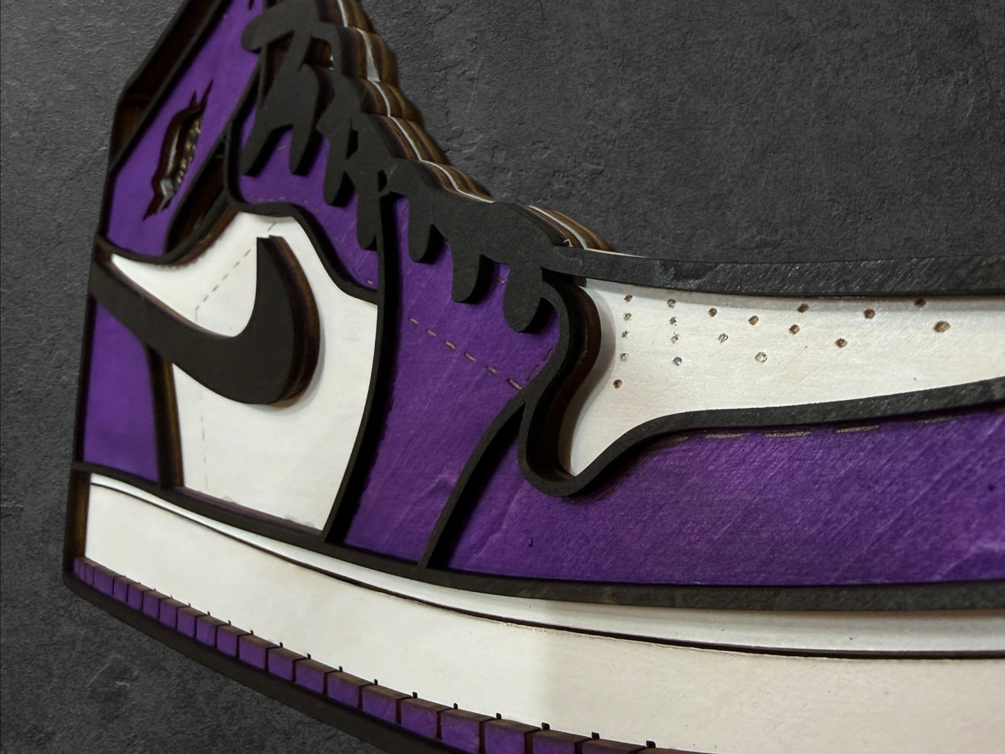 Kicks Wood Art - Multiple Color Options!!!!