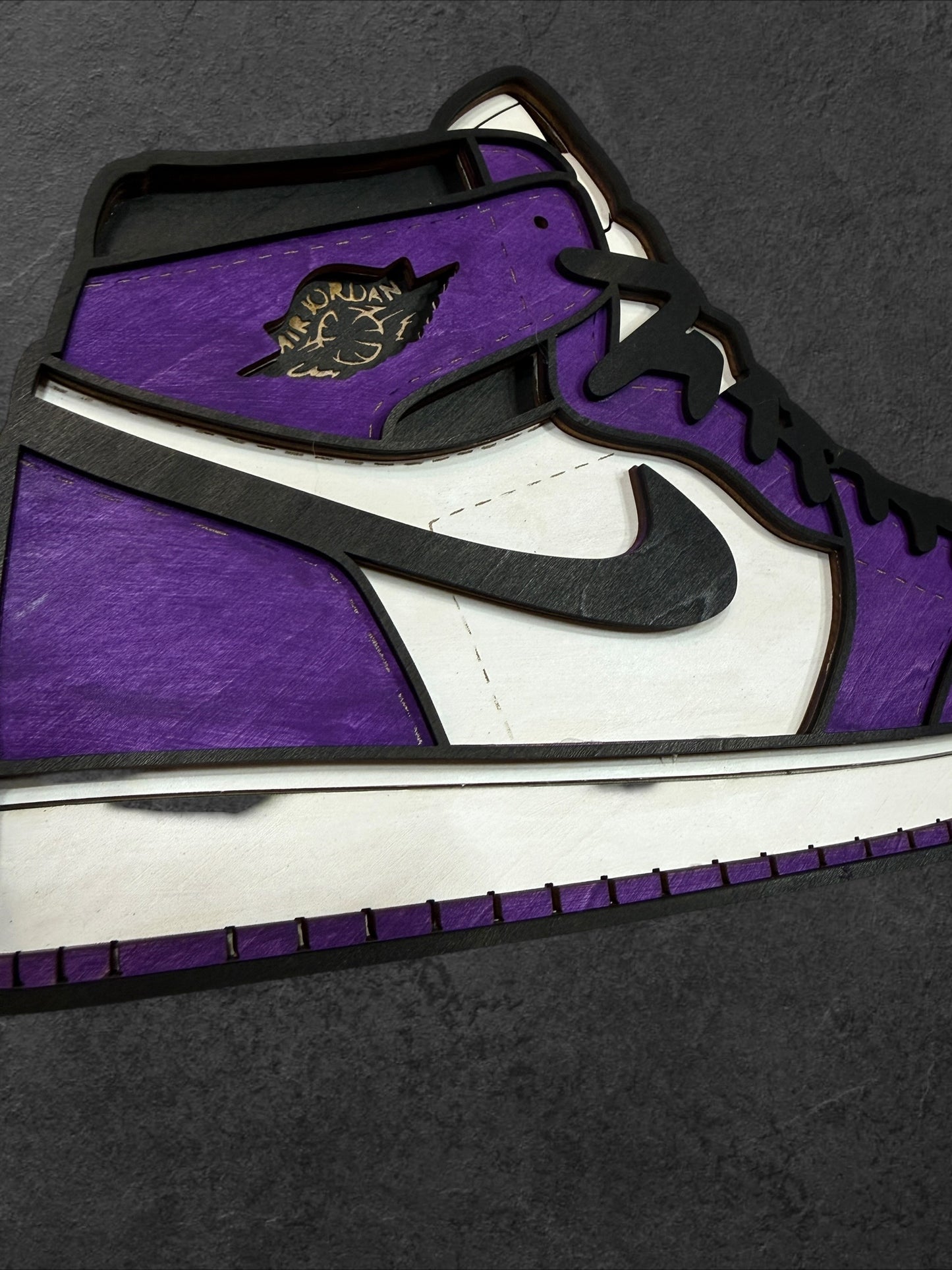 Kicks Wood Art - Multiple Color Options!!!!