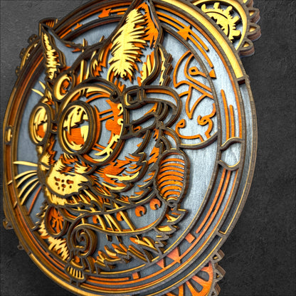 Cogsworth Cat