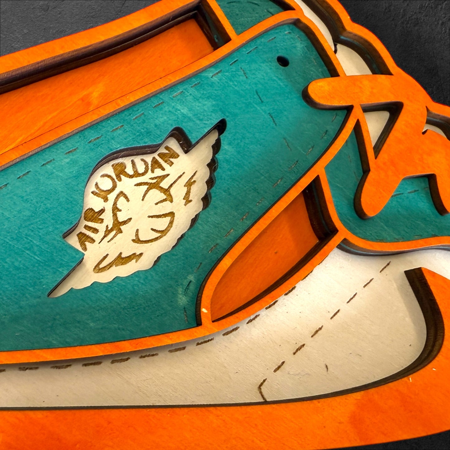 Kicks Wood Art - Multiple Color Options!!!!